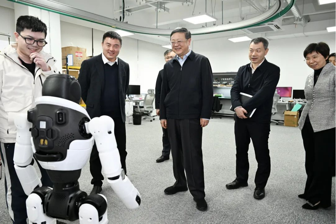 上海市委书记陈吉宁专题调研VSport-胜利机器人